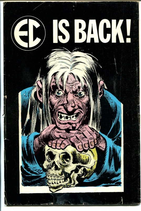 Crypt of Terror #1 1973-East Coast Comix- EC horror reprints VG+