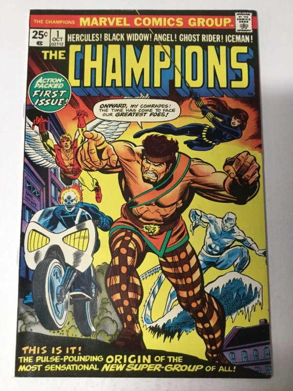 Champions 1 Vf Very Fine 8.0 Marvel