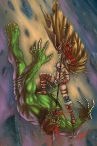 Mars Attacks Red Sonja #3 2020 Strati 1:30 Variant Dynamite EB104