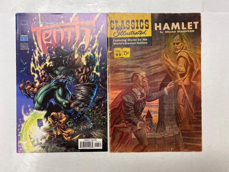 4 IMAGE comic books Tenth #3 Classics Hamlet Blackbelt Hamsters #1 3 3 KM37