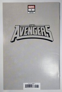 Avengers #1 (2023) Christopher Negative Space Cover 