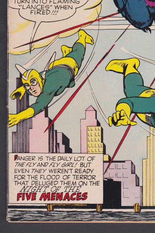 ADVENTURES OF THE FLY #19 MAY 1962 ARCHIE COMICS  VG/FN 