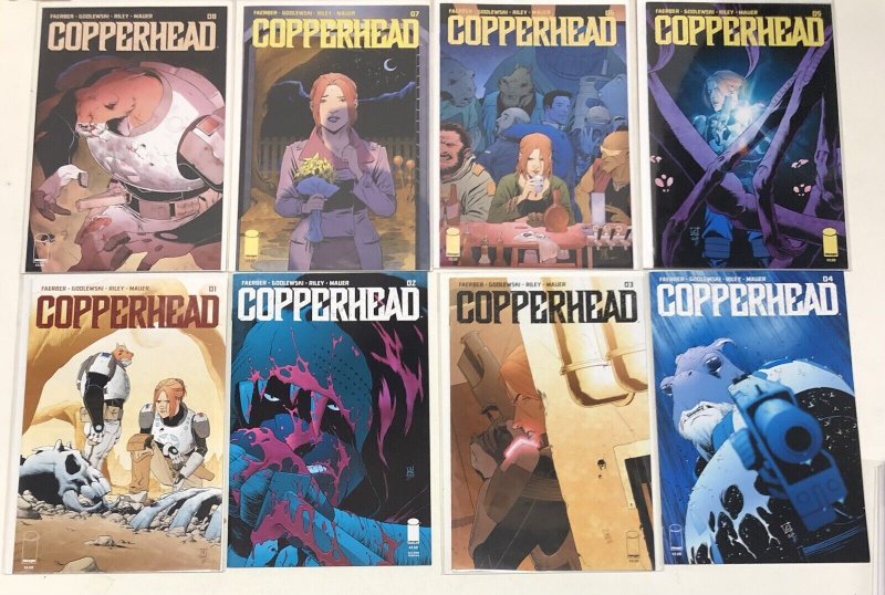 Copperhead Set Issues # 1-19 (2018) • Image Comics • Scott Godlewski • Faerber