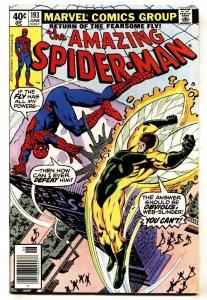 AMAZING SPIDER-MAN #193--comic book --Bronze Age--  VF/NM