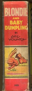 Blondie and Baby Dumpling #1415 1937-Whitman-Little Big Book-Chic YoungVG 