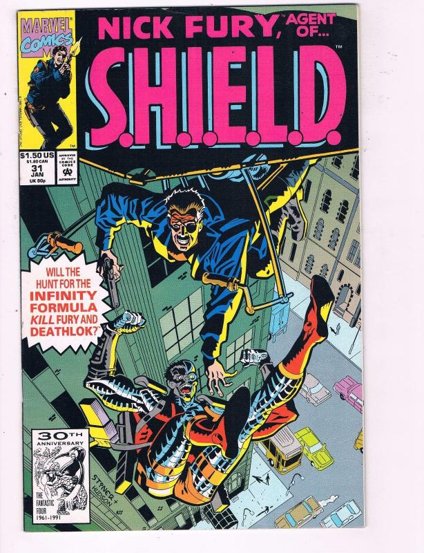 Nick Fury Agent of Shield #31 VF Marvel Comics Comic Book Deathlok DE7