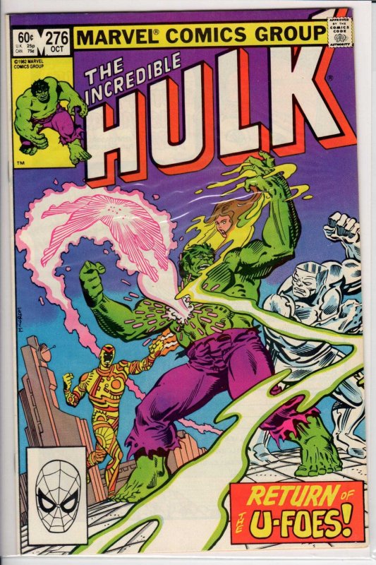 The Incredible Hulk #276 (1982) 8.5 VF+