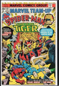 Marvel Team-Up #40 (1975) Sons of the Tiger