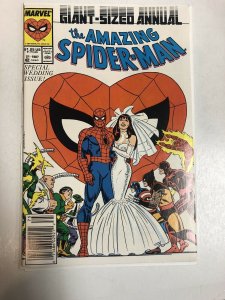 Amazing Spiderman Annual (1987) # 21 (NM) Wedding Newsstand !!