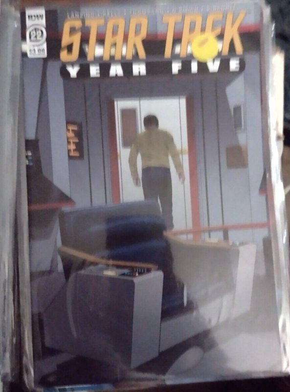 STAR TREK YEAR FIVE # 22  IDW 2021  kirk spock mccoy scotty sulu