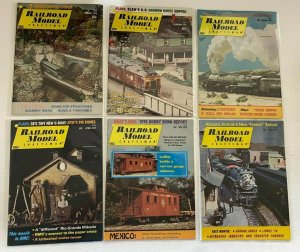 Railroad Model Craftsman Magazine lot 9 different books (1974)
