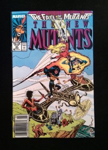 New Mutants #61  Marvel Comics 1988 VF+ Newsstand