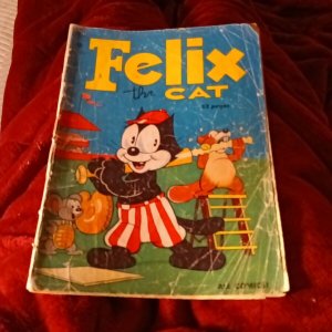 Felix the Cat #17 Dell Comics 1950 Golden age Toby Press pre-code funny animal