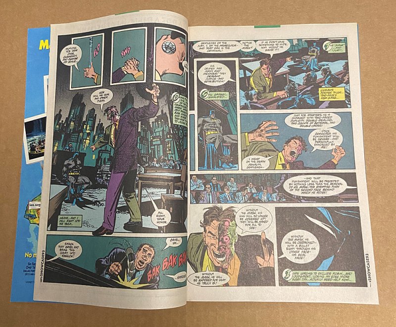 Showcase93 #8 ( 9.2 NM-) Batman Knightfall / August 1993