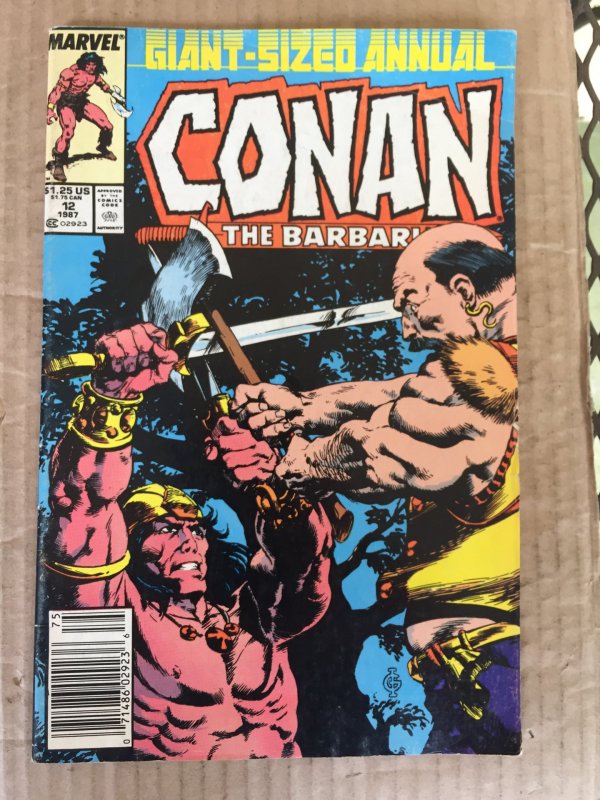 Conan the Barbarian Annual #12 (1987)