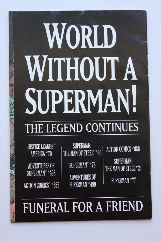 Superman 75 (1993) Superman Newsstand FN