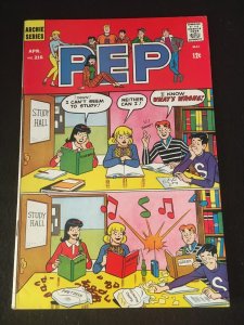 PEP COMICS #216 F- Condition