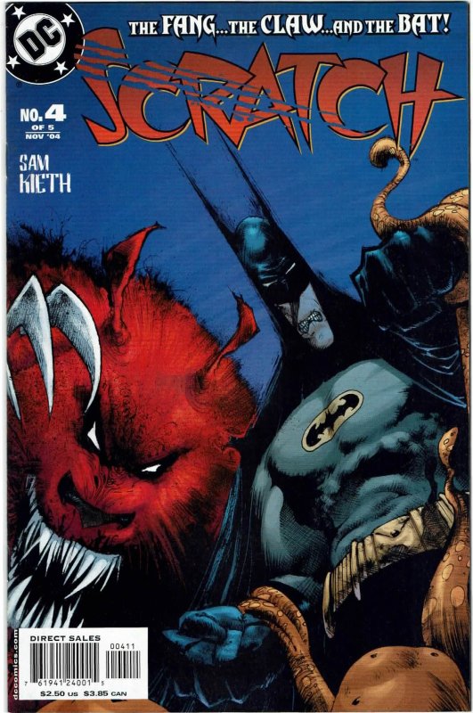 Scratch #4  (2004) Sam Kieth Batman NM