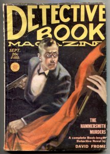 Detective Book Pulp September 1930- Hammersmith Murders