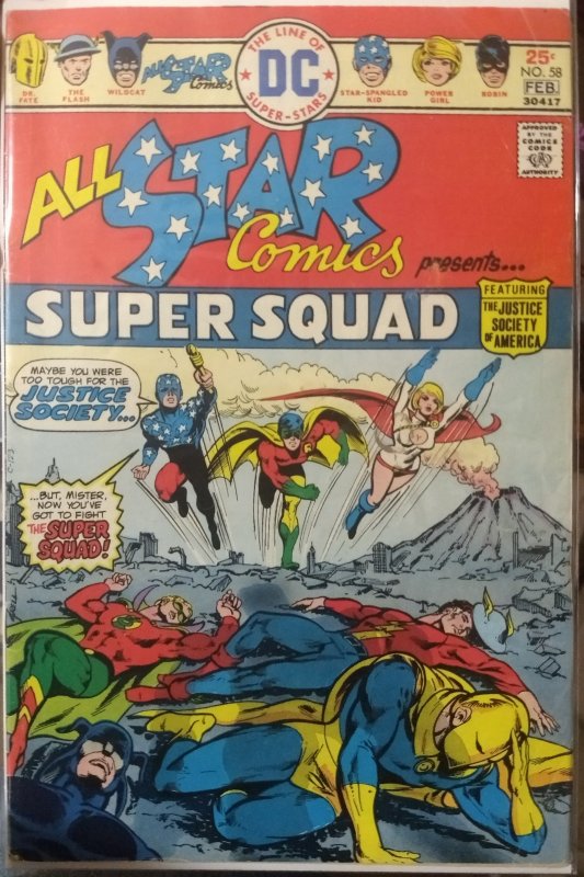 All-Star Comics #58 *KEY* Issue 1ST APPEARANCE OF POWER GIRL