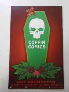 Lady Death: Pin Ups Holidaze Edition (2014) NM Condition! Signed W/ COA!