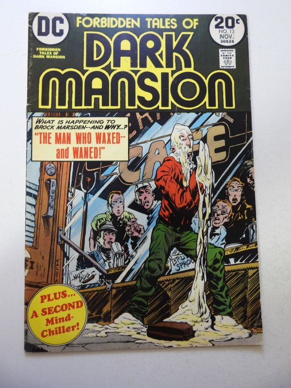 Forbidden Tales of Dark Mansion #13 (1973) FN- condition sticker residue fc