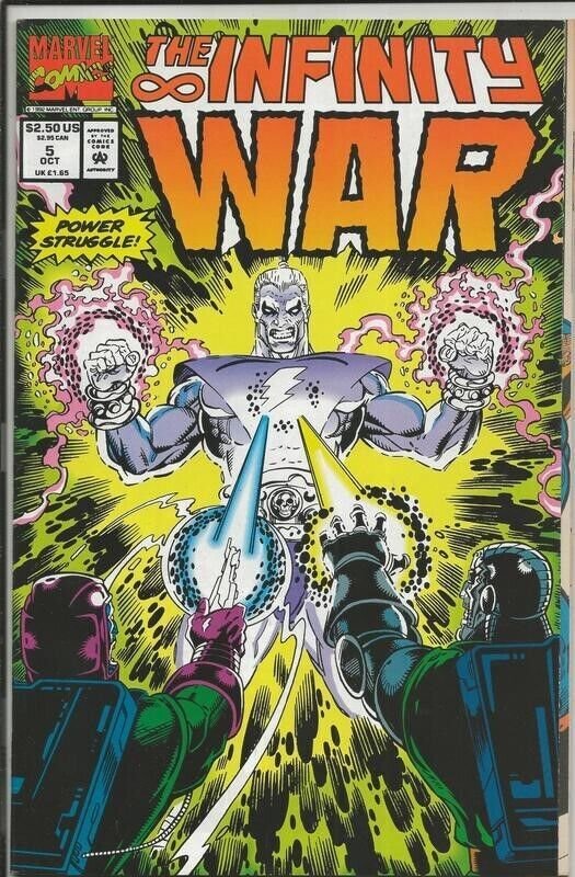 Infinity War #5 ORIGINAL Vintage 1992 Marvel Comics