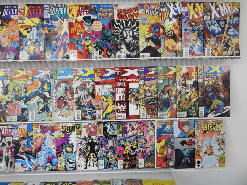 Huge Lot 180+ Comics W/ Spider-Man, X-Men, Secret Defenders, +More! Avg FN Cond!