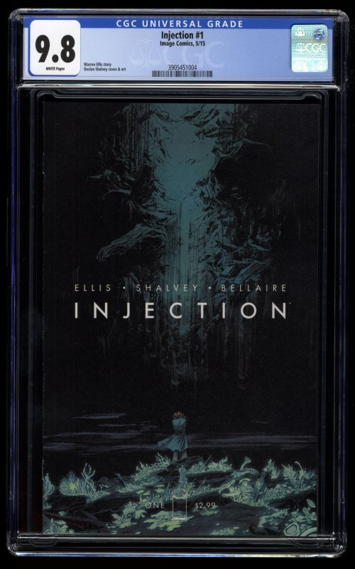 Injection #1 CGC NM/M 9.8 White Pages