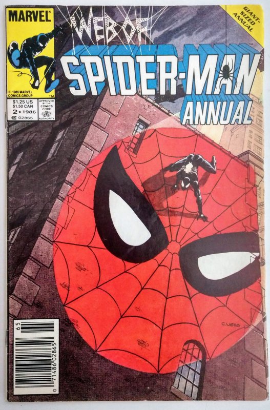 Web of Spider-Man Annual #2 (FN/VF, 1986) NEWSSTAND