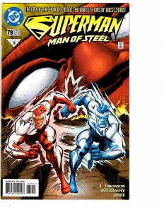 10 Superman Man Of Steel DC Comics # 69 71 72 74 75 76 79 80 82 83 Batman J214