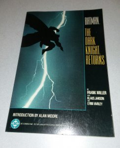 BATMAN THE DARK KNIGHT RETURNS WARNER TPB 7th PRINT FRANK MILLER 1986 fn/VF- GN