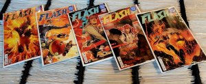 Absolute Flash #1-5 Comic Book Set - Mixed Printings DC SOLD OUT!