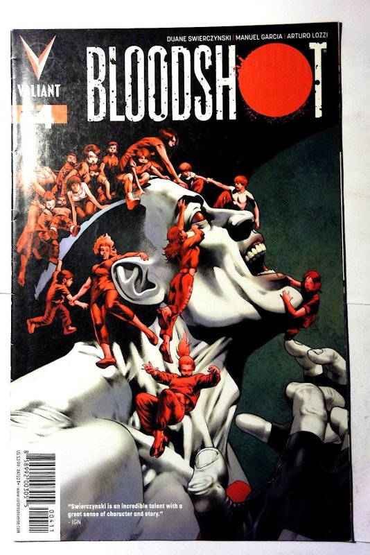 Bloodshot #4 (2012) Valiant Comics 1st Print Comic Book