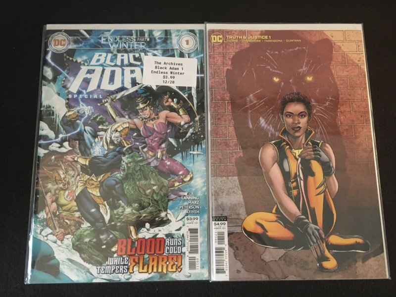 Four DC First Issues, VFNM Condition