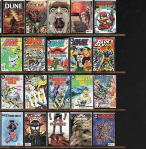Huge Lot 140+ Comics with Booster Gold, Blue Devil, Once & Future & More!