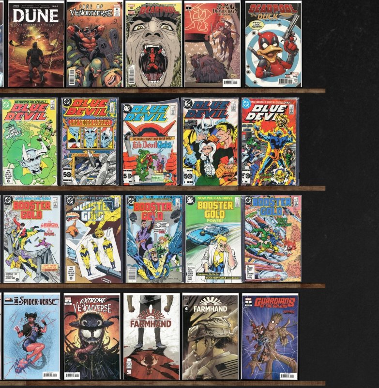 Huge Lot 140+ Comics with Booster Gold, Blue Devil, Once & Future & More!
