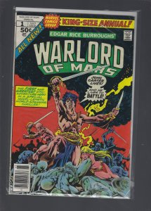 John Carter Warlord of Mars Annual #1 (1977)