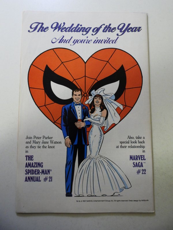 Captain America #333 (1987) FN Condition