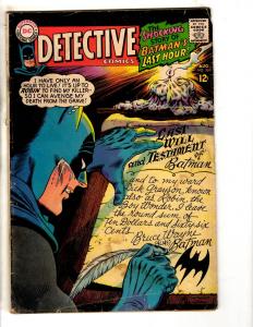 Detective Comics # 366 VG DC Comic Book Feat. Batman Joker Robin Catwoman JG9