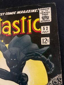 FANTASTIC FOUR #52 First Black Panther Appearance, G Condition