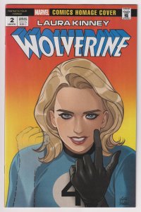 Laura Kinney Wolverine #2 Jones Fantastic Four Homage Variant (Marvel, 2025) NM