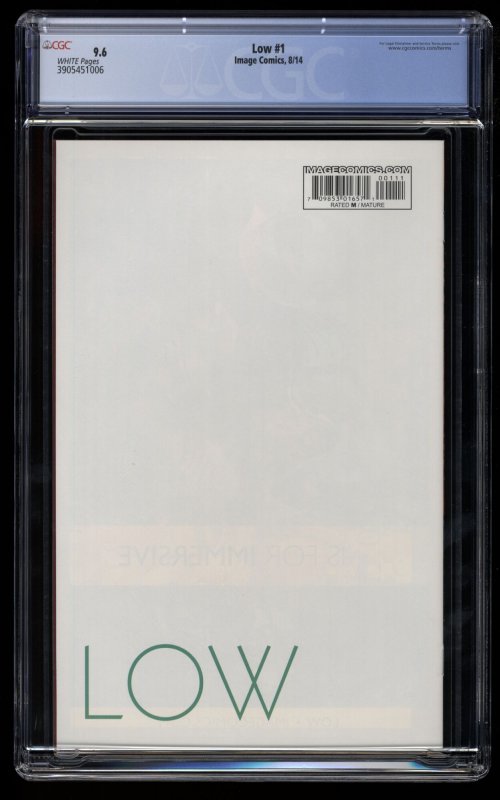 Low #1 CGC NM+ 9.6 White Pages