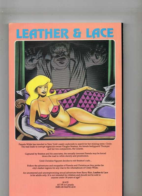 Leather & Lace #1(1990)Adult Comic Book TPB Starling Grade VF+ 8.5