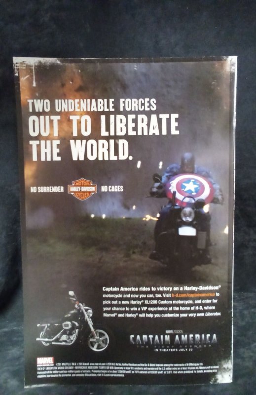 X-Men: Schism #1 Third Print Cover *Signed* (2011)