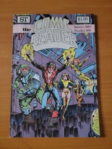 The Comic Reader #208 ~ NEAR MINT NM ~ 1983 Street Enterprises Comics