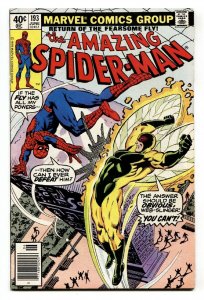 AMAZING SPIDER-MAN #193-comic book -Bronze Age-High Grade VF