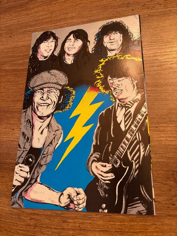 Rock & Roll Comics # 22 VF AC/DC Comic Book Revolutionary Comics 2 J408