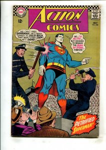 ACTION COMICS #352 (4.0) THE PETRIFIED SUPERMAN!! 1967