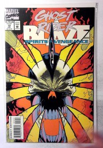 Ghost Rider/Blaze: Spirits of Vengeance #12 (1993) Marvel Comics 1st Print Comic